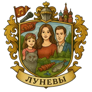 Герб семьи Луневы