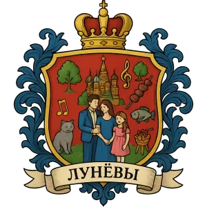 Герб семьи Луневы