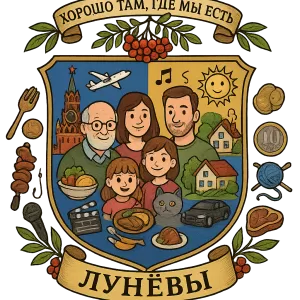 Герб семьи Луневы