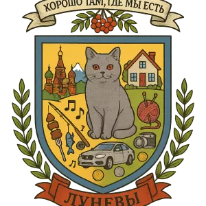 Герб семьи Луневы
