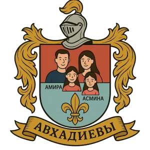 Герб семьи Авхадиевы