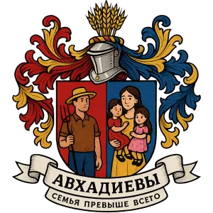 Герб семьи Авхадиевы