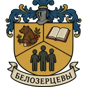 Герб семьи Белозерцевы