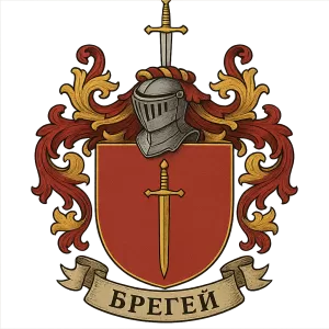 Герб семьи Брегей
