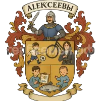 Гербы семьи Алексеева