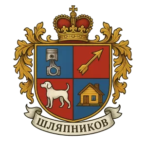 Герб семьи Шляпников