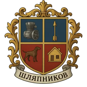 Герб семьи Шляпников