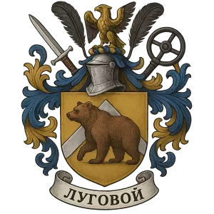 Герб семьи Луговой