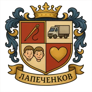 Герб семьи Лапеченков