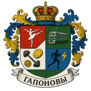 Герб семьи ГапоновЫ