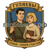 Герб семьи Гуляевы