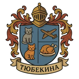 Герб семьи Тюбекина