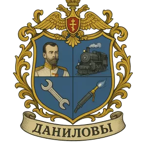 Герб семьи Даниловы