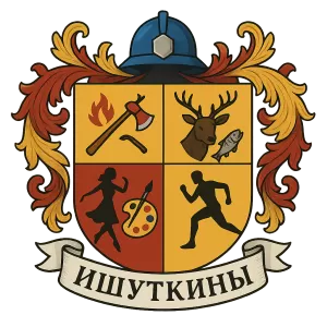 Герб семьи Ишуткины