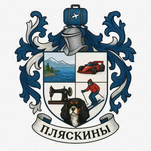 Герб семьи Пляскины