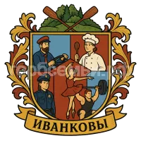Герб семьи Иванковы