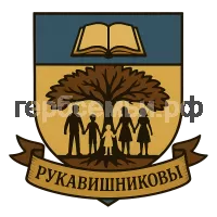 Герб семьи Рукавишниковы