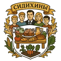 Герб семьи Сидихины