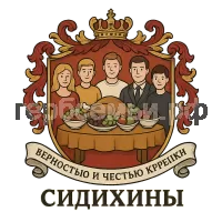 Герб семьи Сидихины