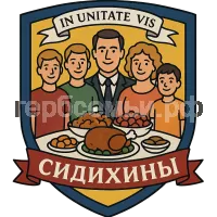 Герб семьи Сидихины