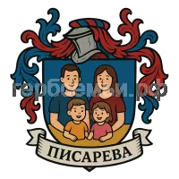 Герб семьи Писарева