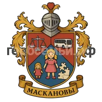 Герб семьи Масканова