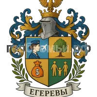 Герб семьи Егеревы