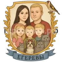 Герб семьи Егеревы