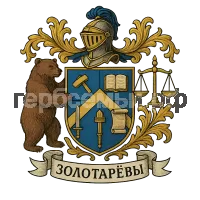 Герб семьи Золотарёвы