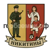 Герб семьи Никитины