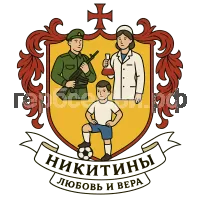 Герб семьи Никитины