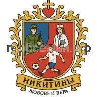 Герб семьи Никитины