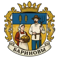Герб семьи Бариновы