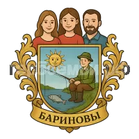 Герб семьи Бариновы