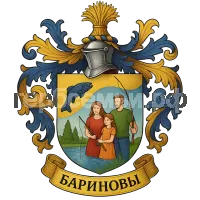 Герб семьи Бариновы