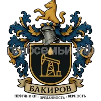 Герб семьи Бакиров