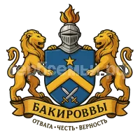 Герб семьи Бакиров