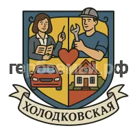 Герб семьи Холодковская