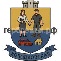 Герб семьи Холодковская