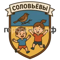 Герб семьи Соловьёвы