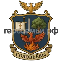 Герб семьи Соловьёвы