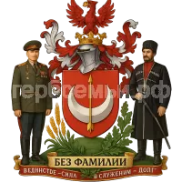 Гербы семьи без фамилии