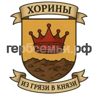 Герб семьи Хорины