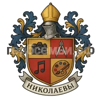 Герб семьи Николаевы