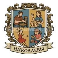 Герб семьи Николаевы