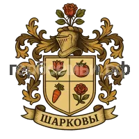 Герб семьи Шарковы