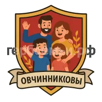 Герб семьи Овчинникова