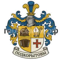 Герб семьи Подкорытовы
