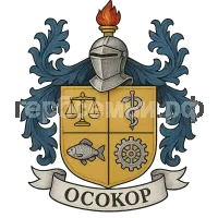 Герб семьи Осокор