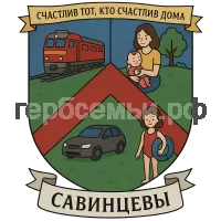 Герб семьи Савинцевы